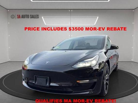 TESLA MODEL 3 2022 5YJ3E1EC9NF321342 image